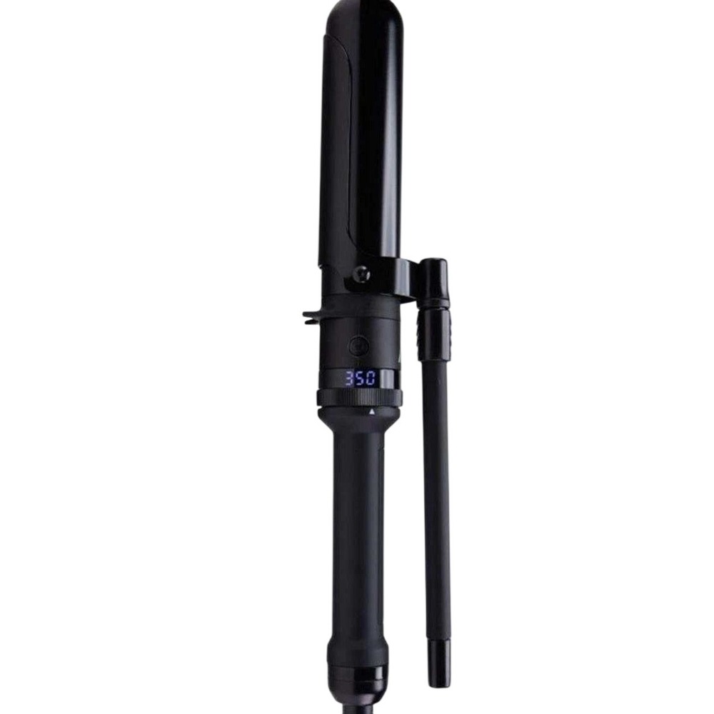 Black Digital Curling Wand for Women Hair Styling